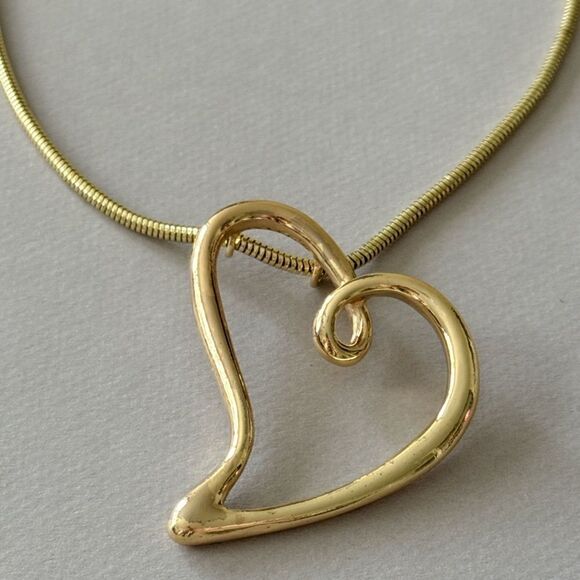 heart necklace A803 - Picture 4 of 4